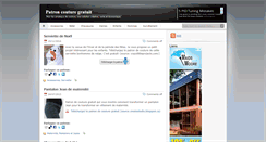 Desktop Screenshot of patroncouturegratuit.com